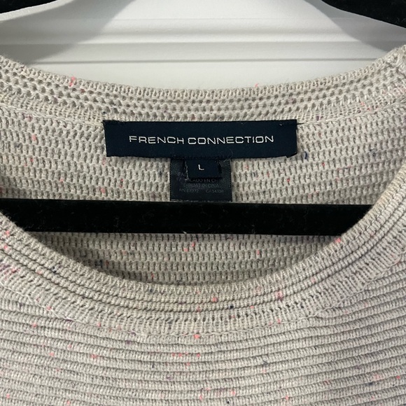 Large Grey French Connection Sweater - Picture 2 of 3